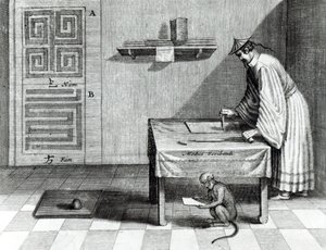 A Chinese Scribe, from 